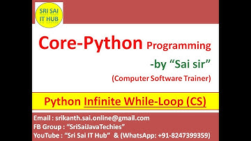 Python Infinite While Loop || Python While Loop || Python Loops || Python Control Structures || #57