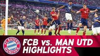 Fc bayern celebrated the unveiling of newly decorated allianz arena
with a commanding victory over english giants manchester united thanks
to javi martin...