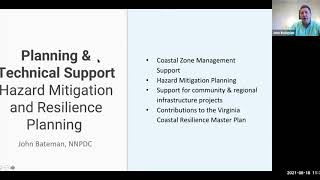 NNPDC Planning & Technical Support: Hazard Mitigation and Resilience Planning