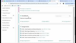 College Algebra: Accessing Homework screenshot 3