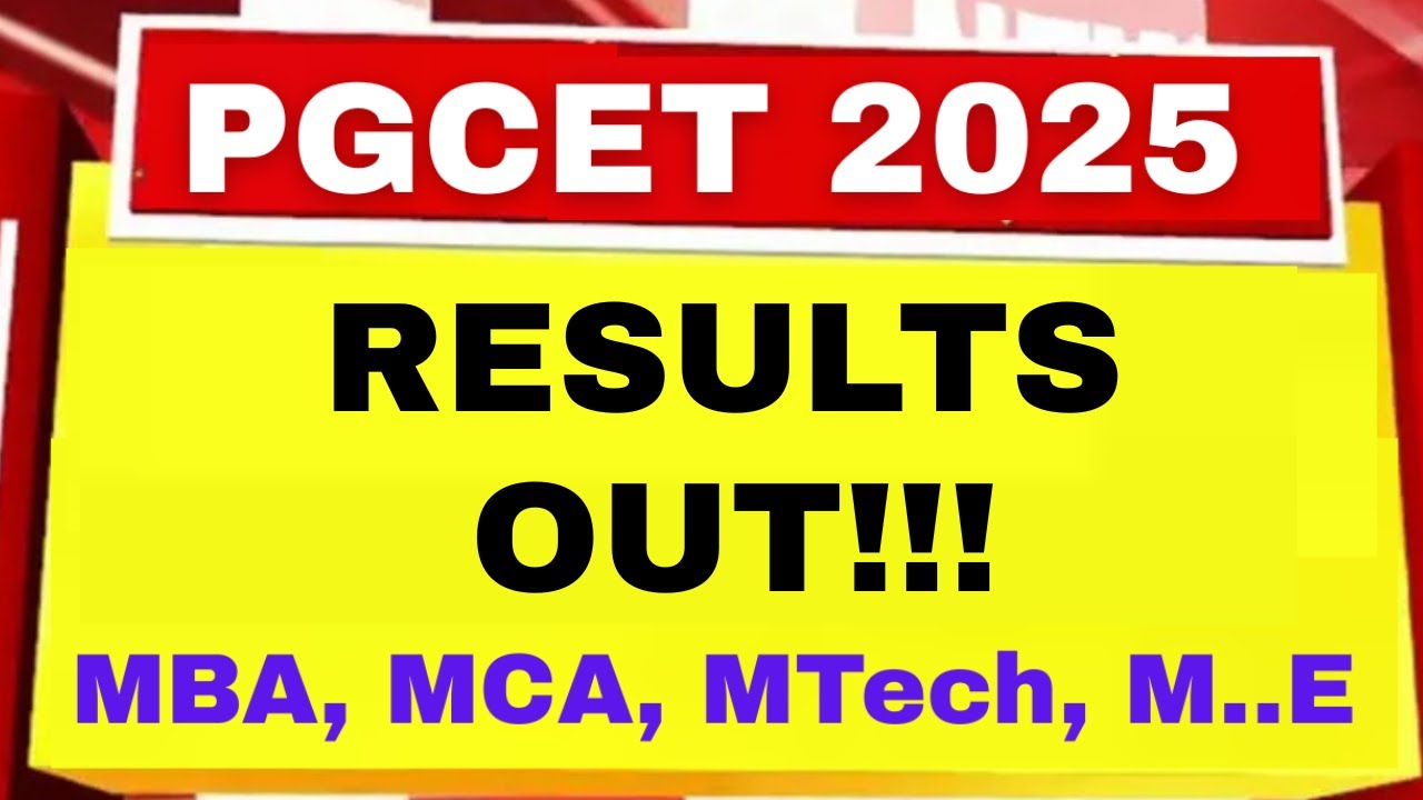 PGCET 2025 Option Entry Date | PGCET 2025 | KEA PGCET 2025 Option Entry Schedule| PGCET 2025 Updates