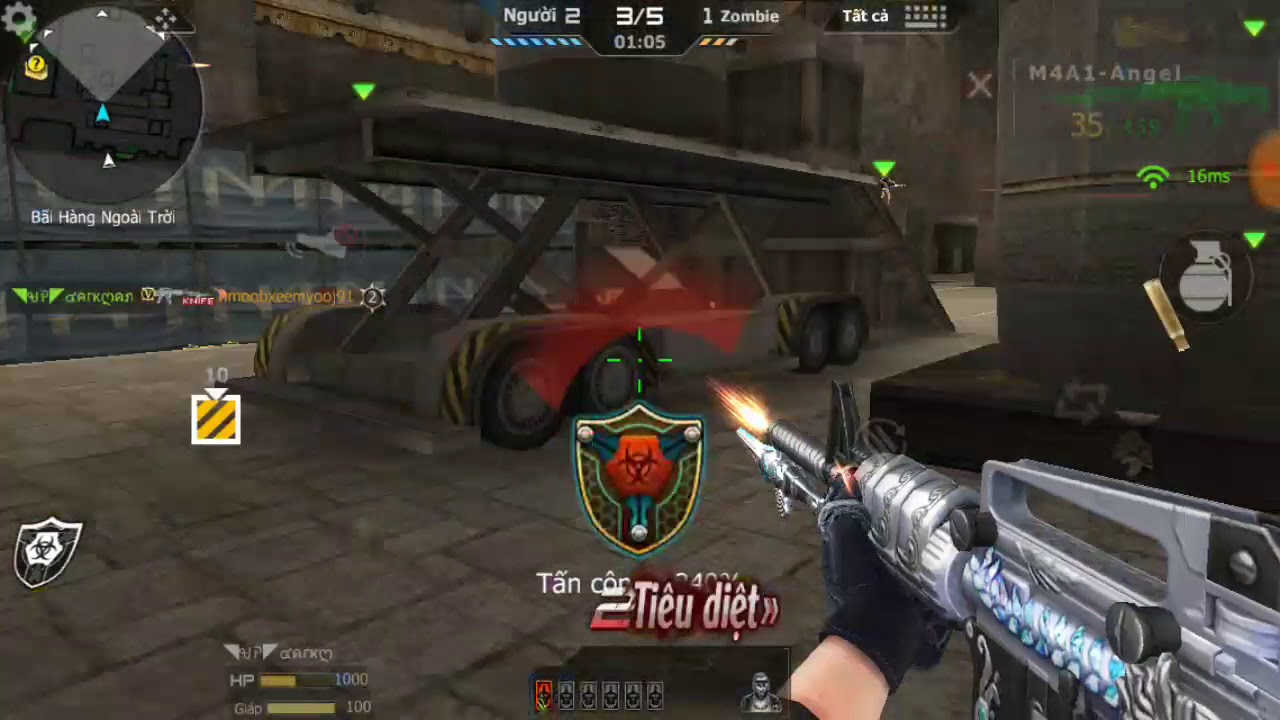 CF Crossfire | CF Legend : Review M4A1 - Angel,dòng Angel ai cũng nghĩ ác quỷ đội lốt thiên thần