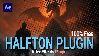 After effects Plugin : Halftone effect plugin