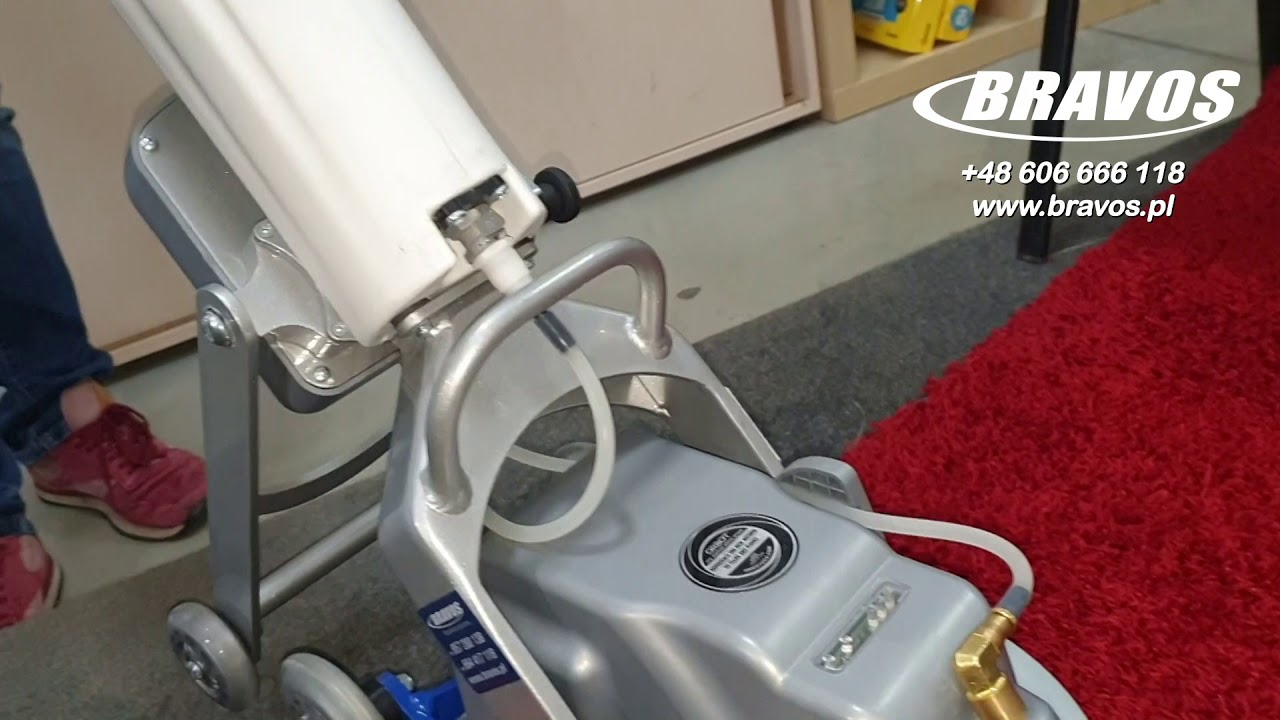 Czyszczenie doczyszczanie dywany wykładziny shaggy bez przemaczania szorowarka orbitalna ORBOT SLIM