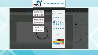 Let's Learn Paint 3D- Kaizen Core  Class 3