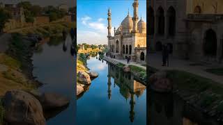 “From Old to Beautiful: Mosque Transformation Journey 🕌✨”