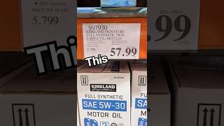 Costco Motor Oil Price Just Doubled!! #automotive #mechanic #economy #costco #price