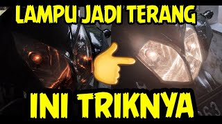 Supra 125 lampu kurang terang || lampu redup ini solusinya @TEGUHmotor