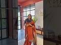 RUST COLOUR SEMI SILK