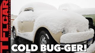 VW Beetle Winter Cold Start: Will it Run? | Beetle Diaries Ep. 10