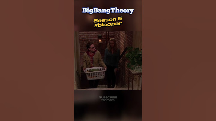 Big Bang ❤️ Season 5 😆 Gag Reel #blooper Part 01