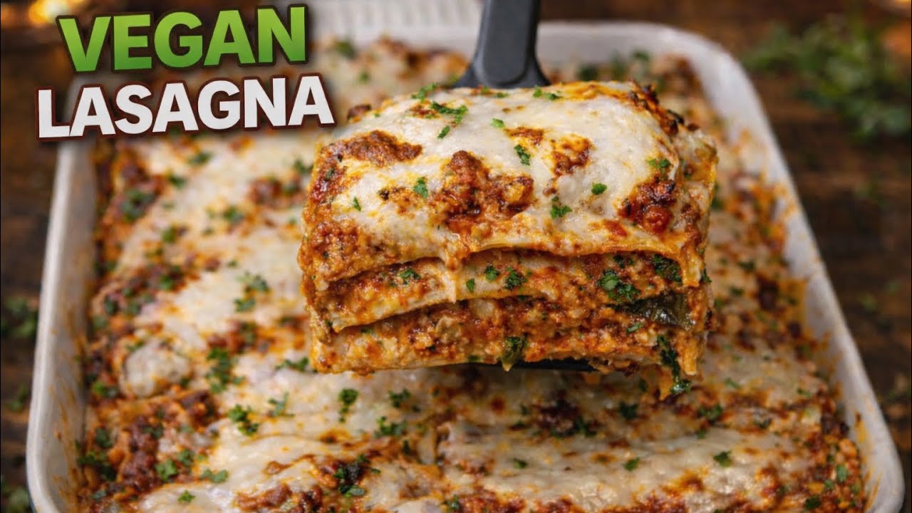 The Creamiest Vegan Lasagna You’ll Ever Make
