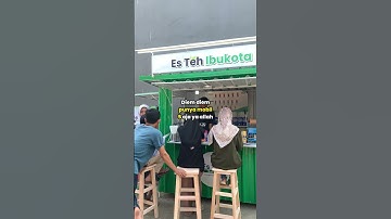Usaha minuman es teh 3 ribuan