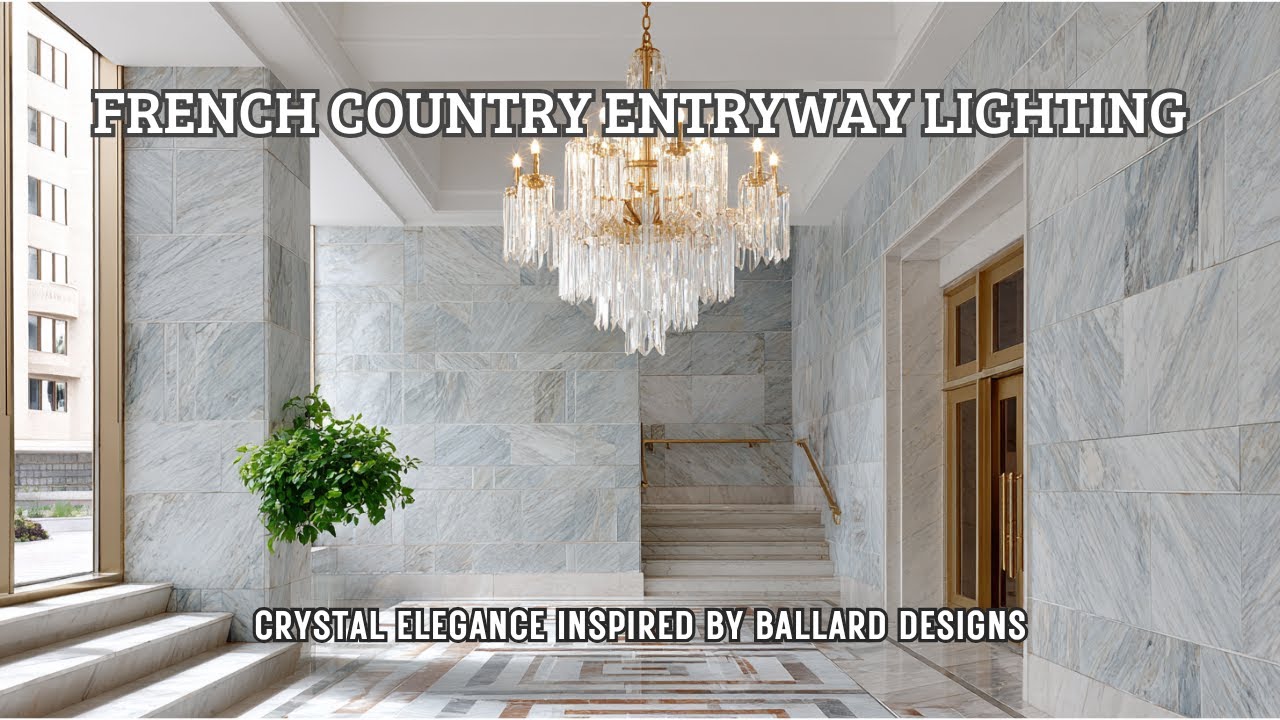 Entryway French Accent Lighting Ideas by Ballard Designs