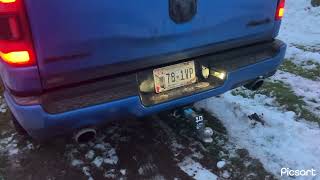 22 ram with flowmaster super 10, with resonators and without…