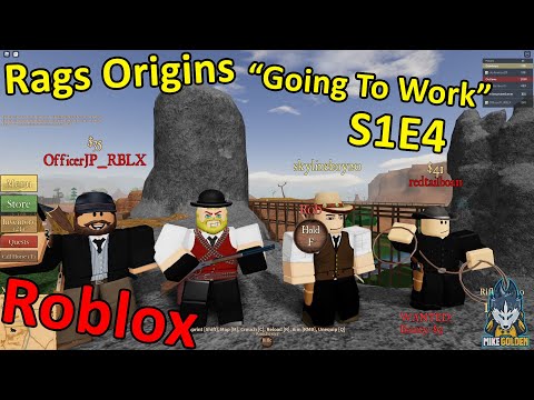 Rags Origins "Going To Work" S1E4 Westbound | Roblox Episode 34