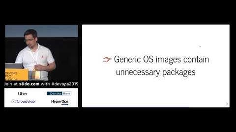 Gentoo as a Docker Build System? by Janos Pasztor