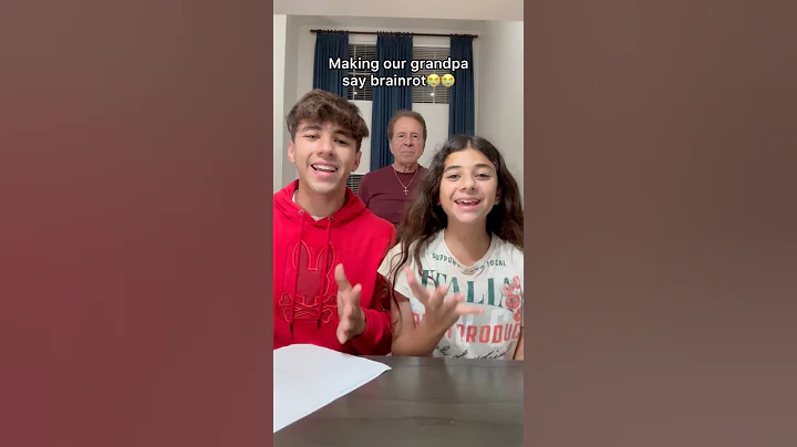 Making Our Grandpa Say Brainrot 😭