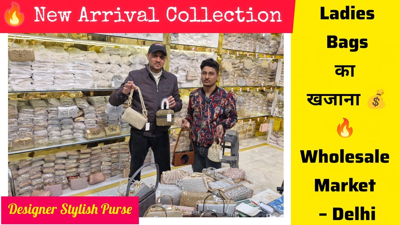 Maglin Shop Delhi 👜 | Ladies Purse, Bridal & Party Bags | Wholesale Best Rates 🔥