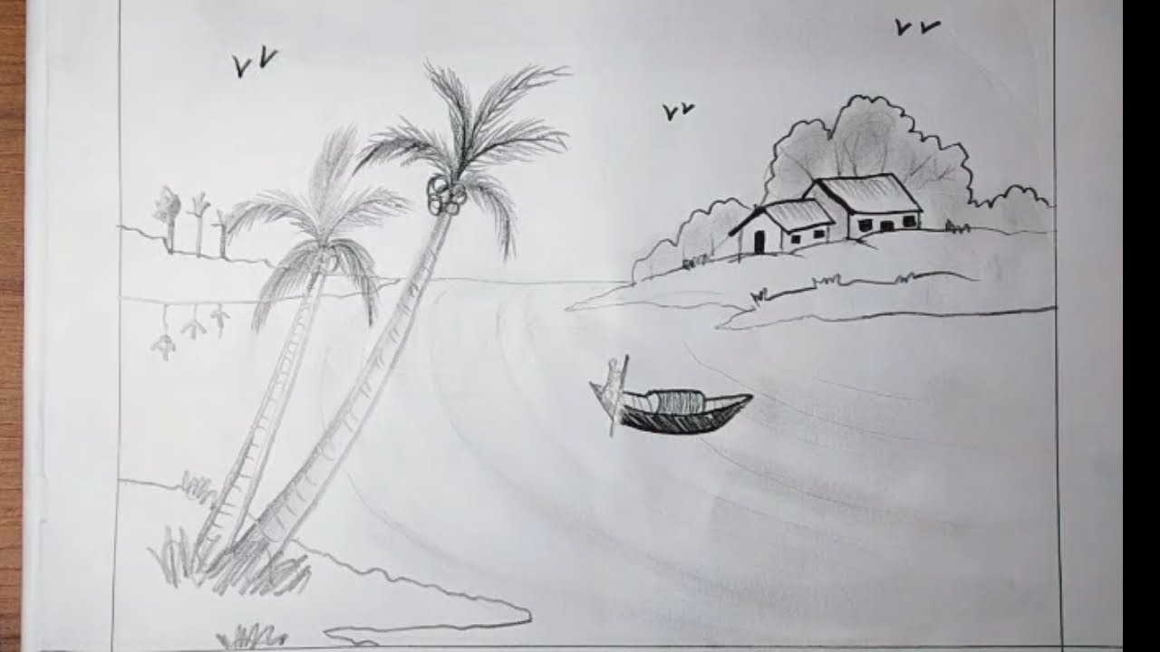 drawing #easy drawing # ছবি আঁকা # সহজ পদ্ধতিতে ছবি আঁকা - YouTube