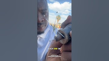 This Is How Technicians in Africa Fix a Cracked Windshield #shorts