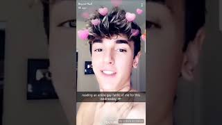 Bryce Hall Snapchat #4