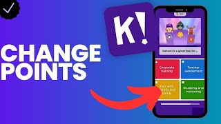 How to change points in Kahoot?