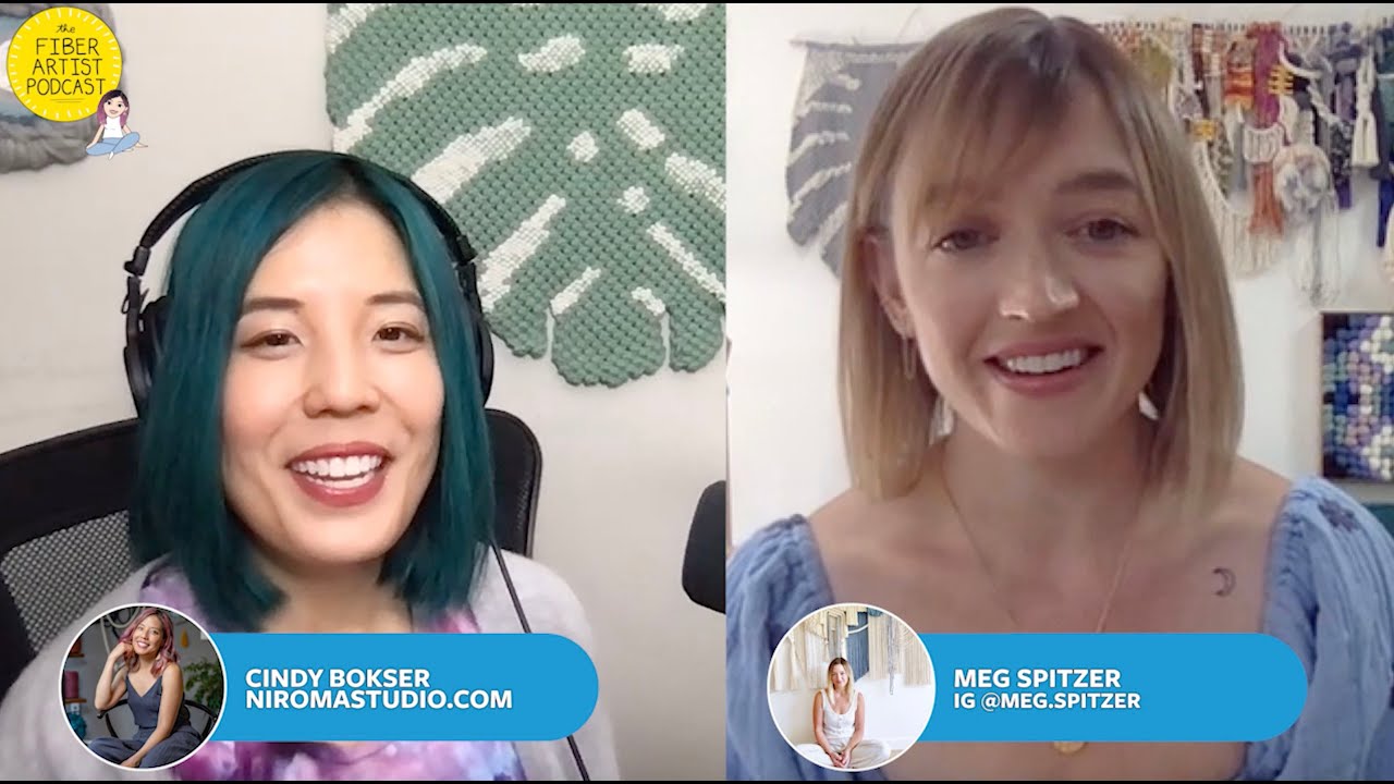 The Fiber Artist Podcast with Cindy Bokser - Meg Spitzer