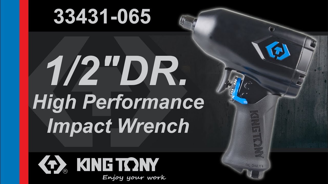 KING TONY - 33431-065 - 1/2"DR. High Performance Impact Wrench