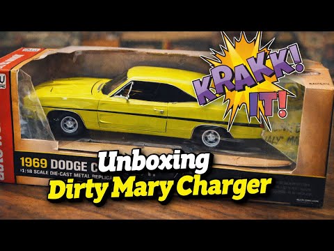 1/18 Auto World Silver Screen Machines Dirty Mary Crazy Larry