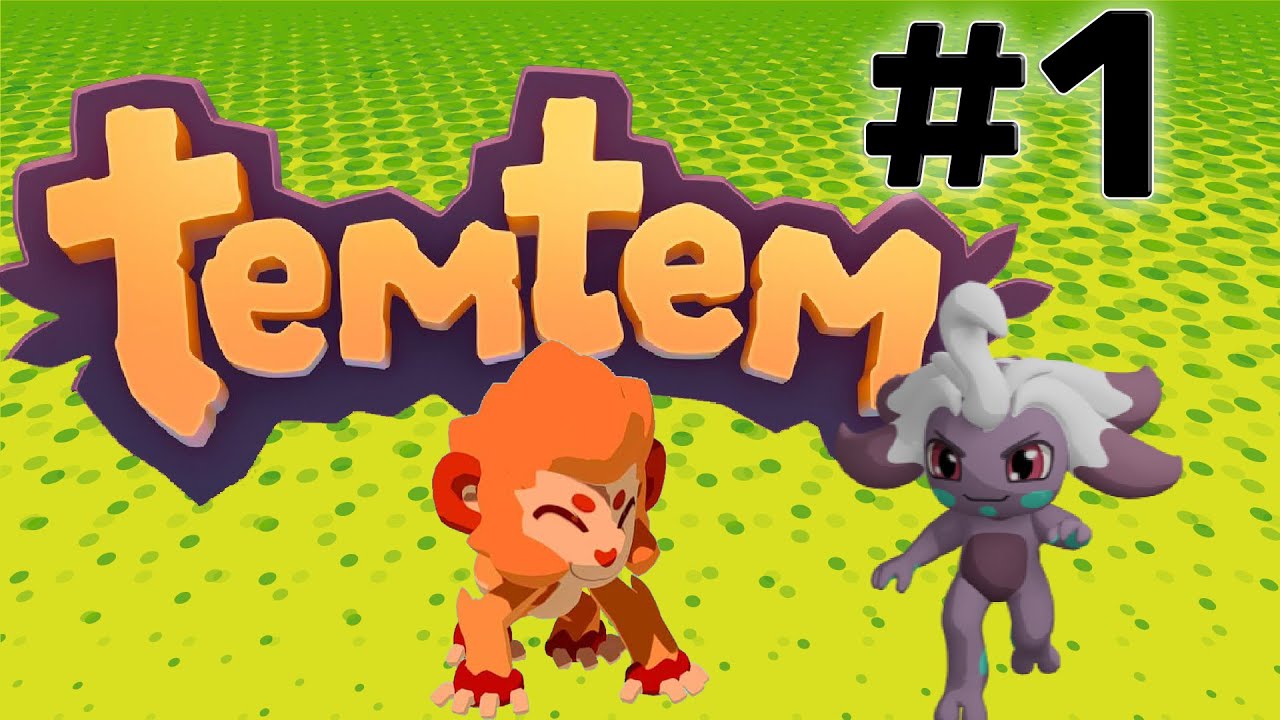 We Spend The Entire Episode Making Our Characters | Temtem 1 w/ Abe & Johnnie