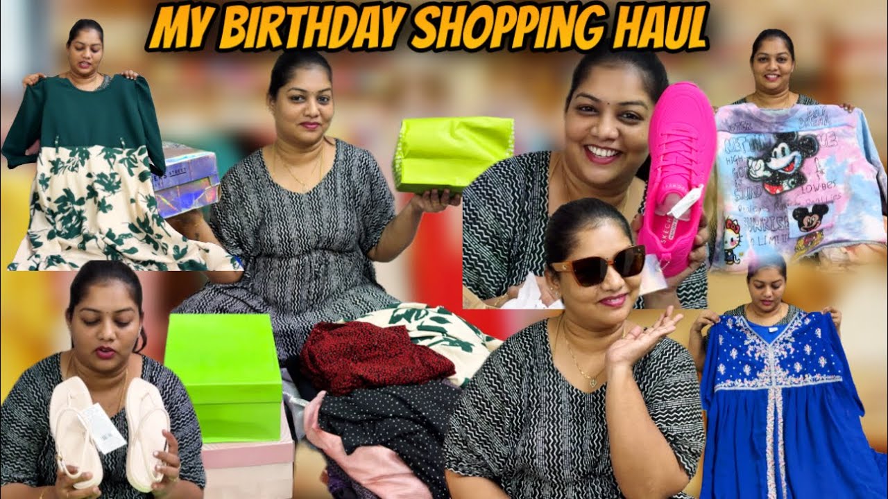 My Birthday Shopping Haul🛍️ Priya Mageshraja