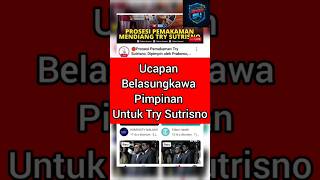 Ucapan Belasungkawa Pimpinan Untuk Try Sutrisno Ucapan Belasungkawa Pimpinan Untuk Try Sutrisno