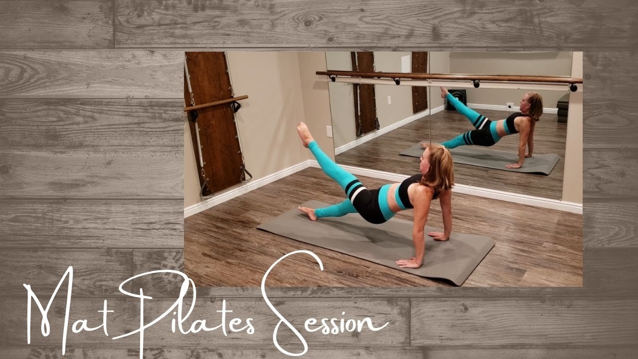 Mat Pilates Session: Emphasis on Abs and Glutes - YouTube