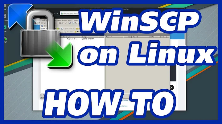 WinSCP for Linux - Installing WinSCP on Linux How To - Linux Tutorial