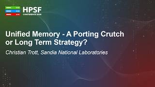 Unified Memory - A Porting Crutch or Long Term Strategy? - Christian Trott Profile
