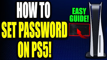 How to Put a Password on PS5 Account (For Beginners!)