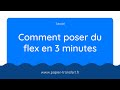 Tuto  comment poser du flex papiertransfertfr