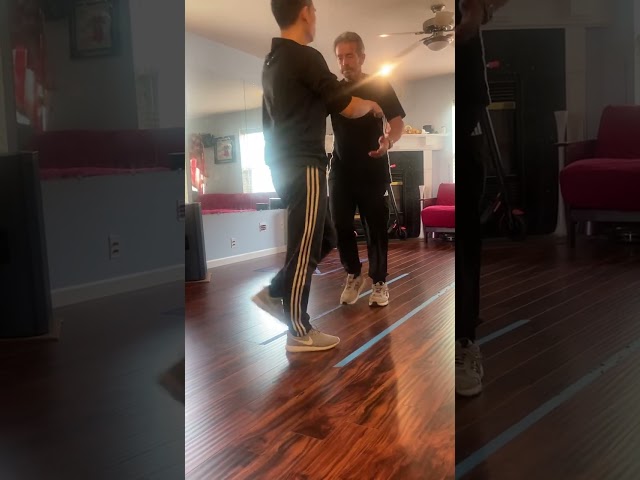 David H - Private Lessons Student - Day 4

- Here we have David learning salsa
- Dancing to salsa
-  As taught by DJ Jua