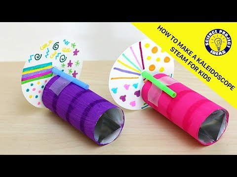 How to Make a Kaleidoscope -  Science for Kids