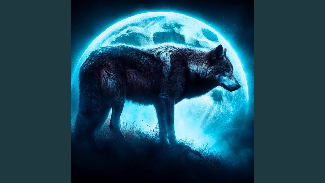 Wolves Howling at Moon