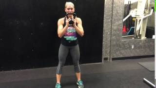 Kettle Bell Curtsy Lunge