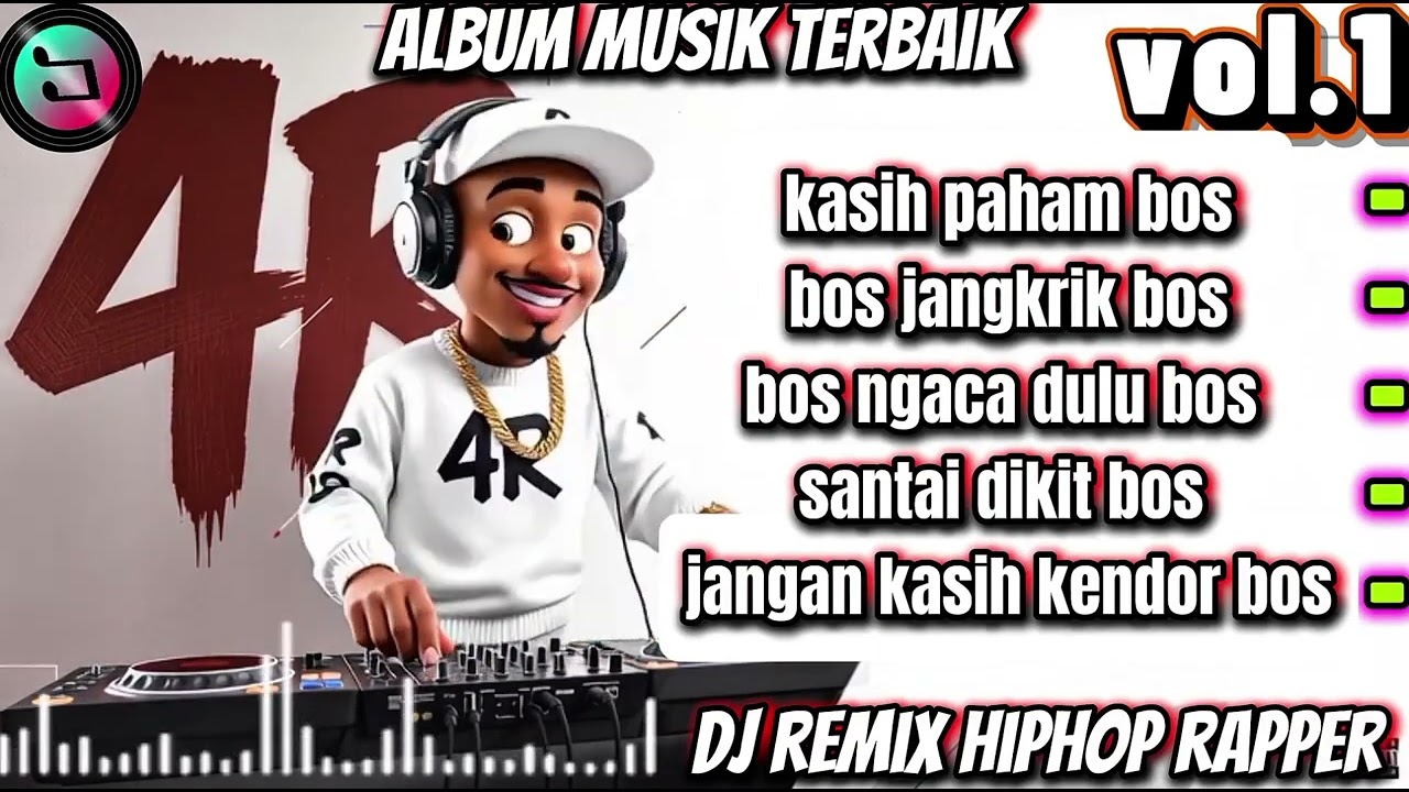 🔴KASIH PAHAM BOS 🔴BEST DJ RAPPER HIPHOP TERBARU 2025 || 🎶 FULL ALBUM SINDIRAN KERAS🎧 