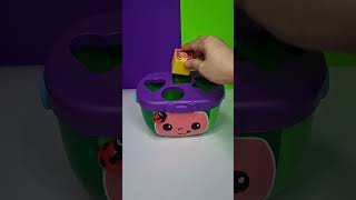 Unique and Fun Cocomelon Shape Sorter Basket 3.