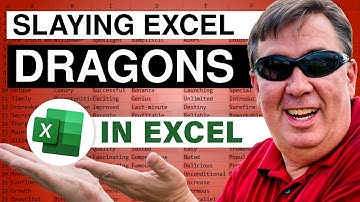 Excel - Dueling Excel - Slaying Excel Dragons: - Episode 1339