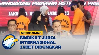 Sindikat Judol Internasional 1XBET Dibongkar, 9 Pelaku Ditangkap Polisi