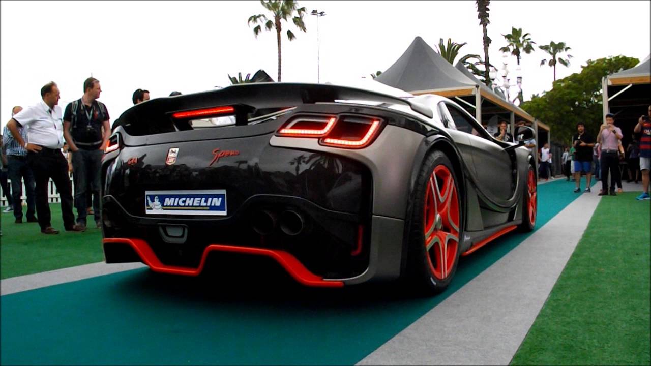 GTA Spano 2016 sound & revs!
