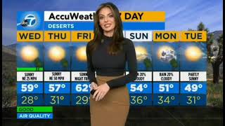 ✅Brianna Ruffalo ¡ Viva Los Angeles ! El pronóstico del tiempo|| martes 21/Febrero 2023