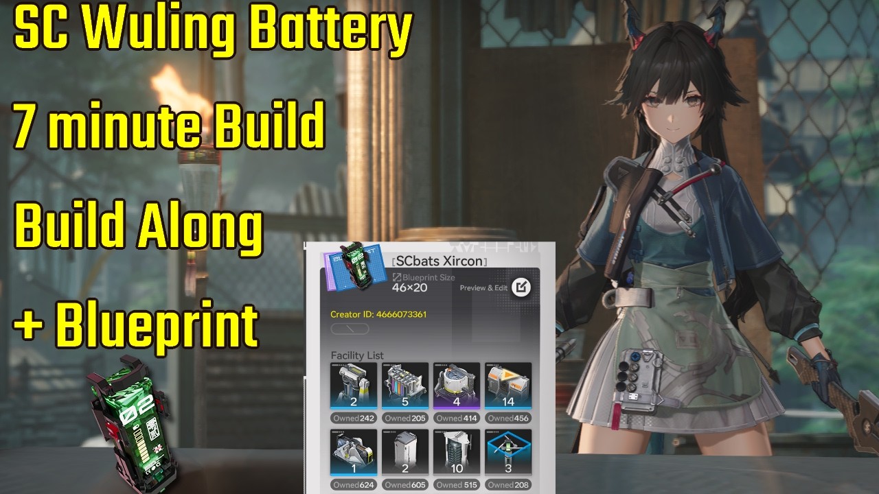 SC Wuling Battery Blueprint (Build Along) - YouTube
