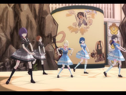 【プロセカMV】限定ヘアの一歌、咲希、遥、まふゆ、MEIKOで神のまにまに（ラピススカイ衣装Ver）